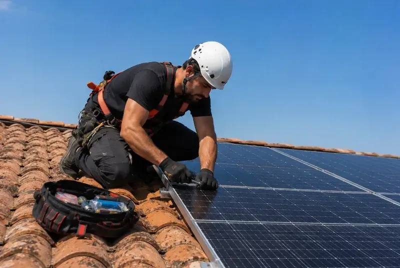 Maintenance et monitoring de panneaux solaires à Orgon